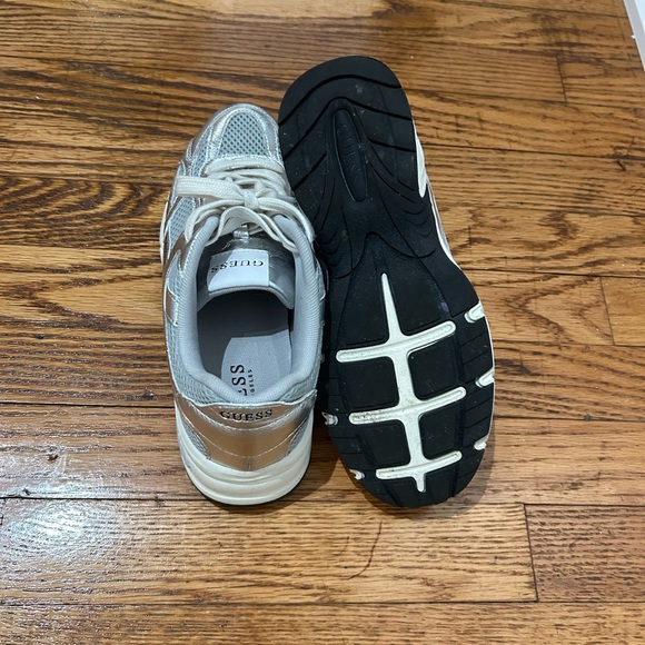 GUESS Silver Sneakers - Picture 7 of 9